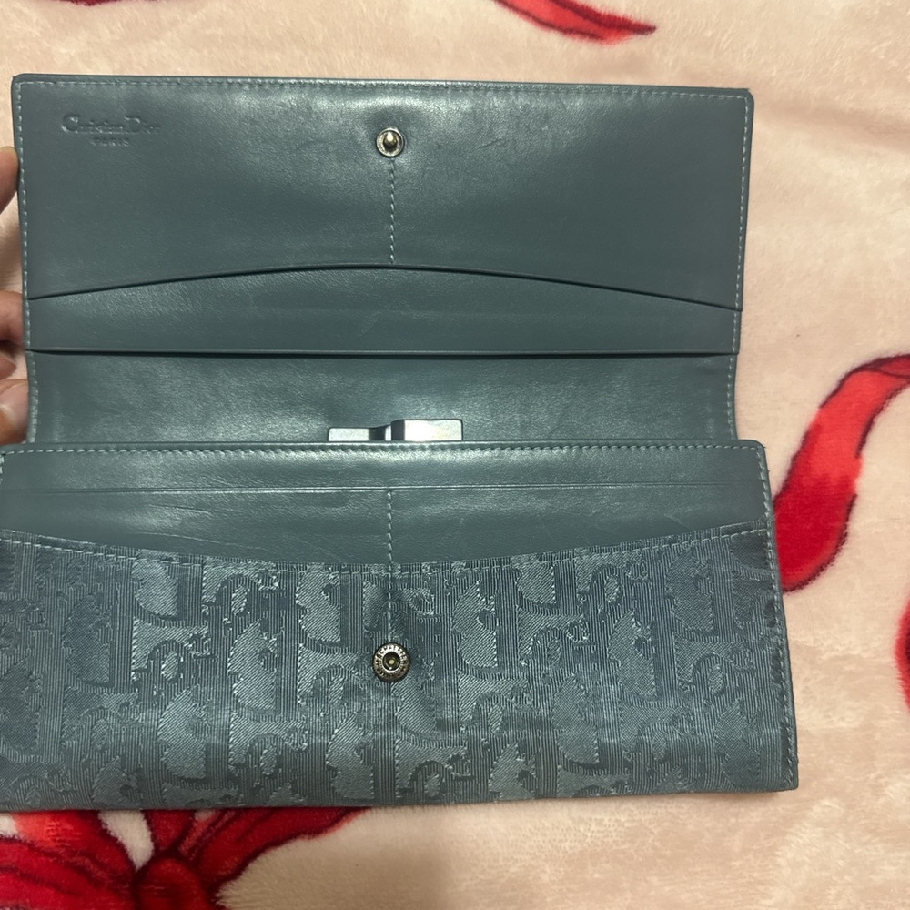Dior Gray Wallet - image 3